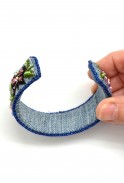 Denim Butterfly Cuff